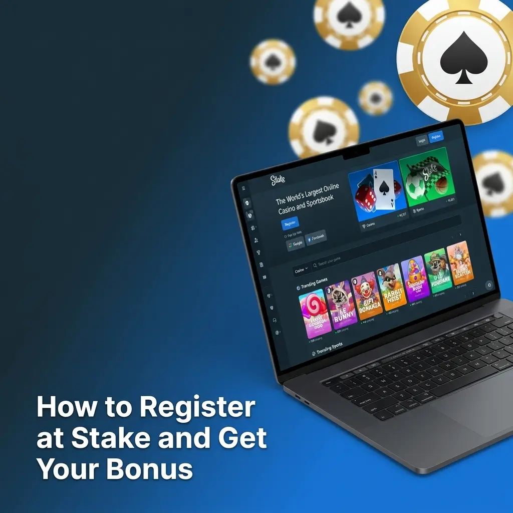 How to Register at Stake and Get Your Bonus