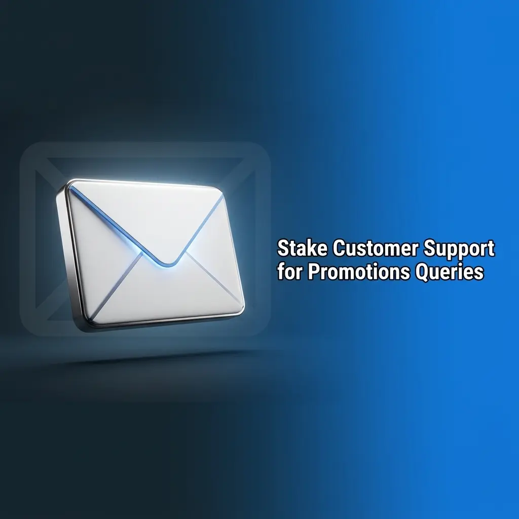 Stake Customer Support for Promotions Queries