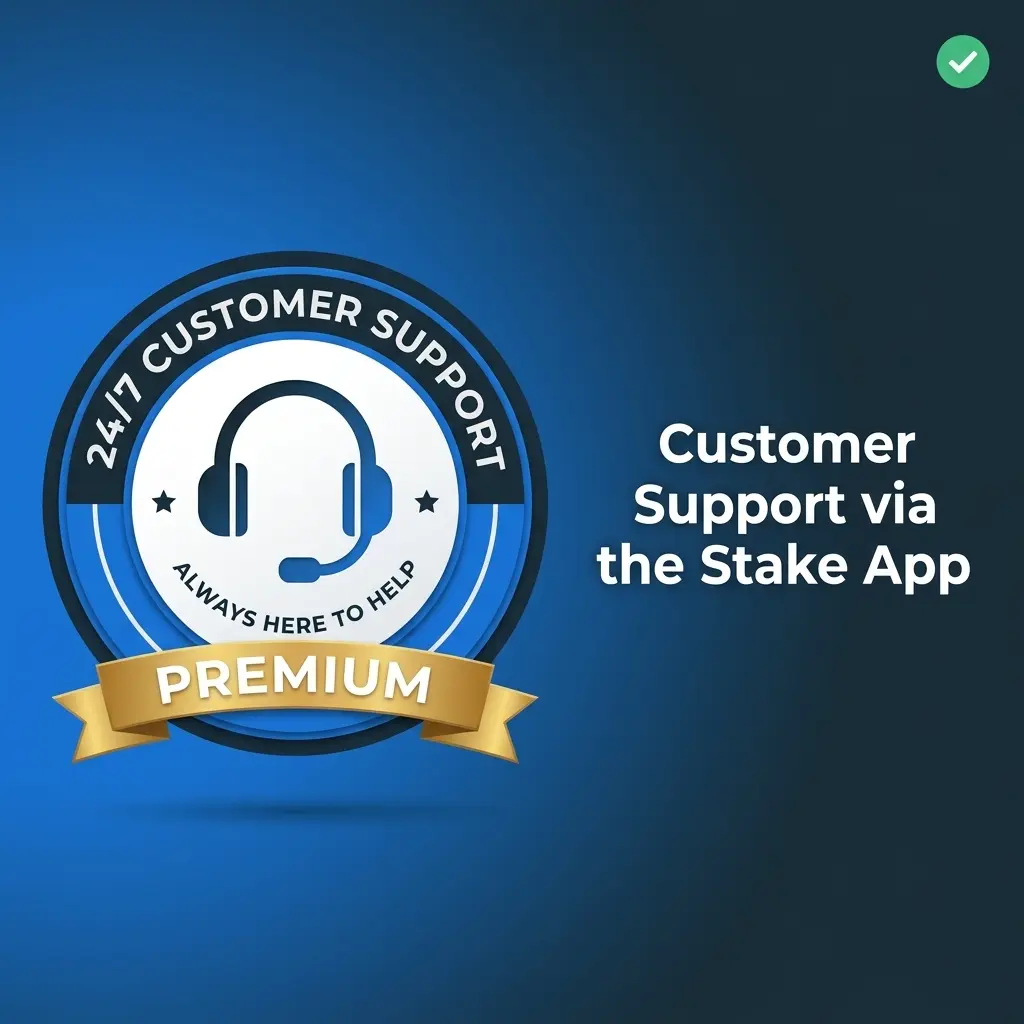 Customer Support via the Stake App