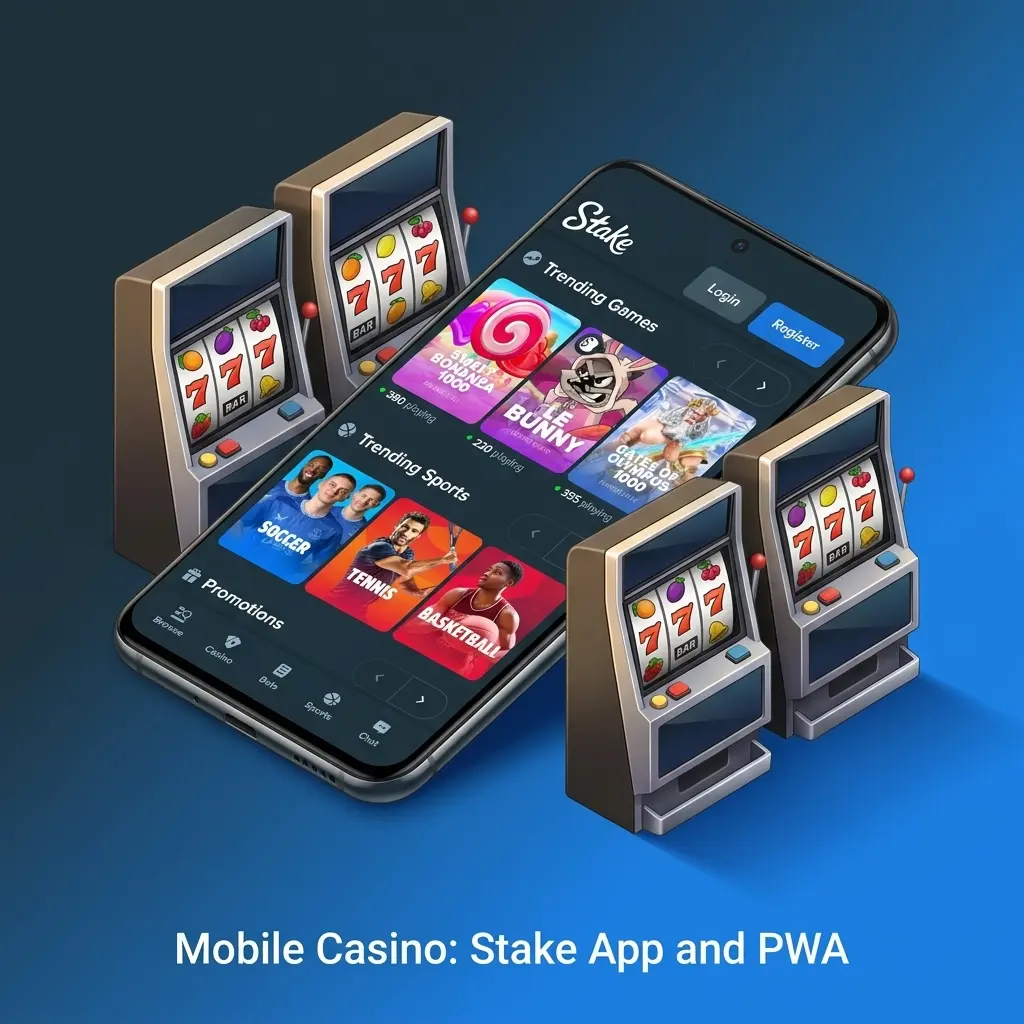 Mobile Casino: Stake App and PWA