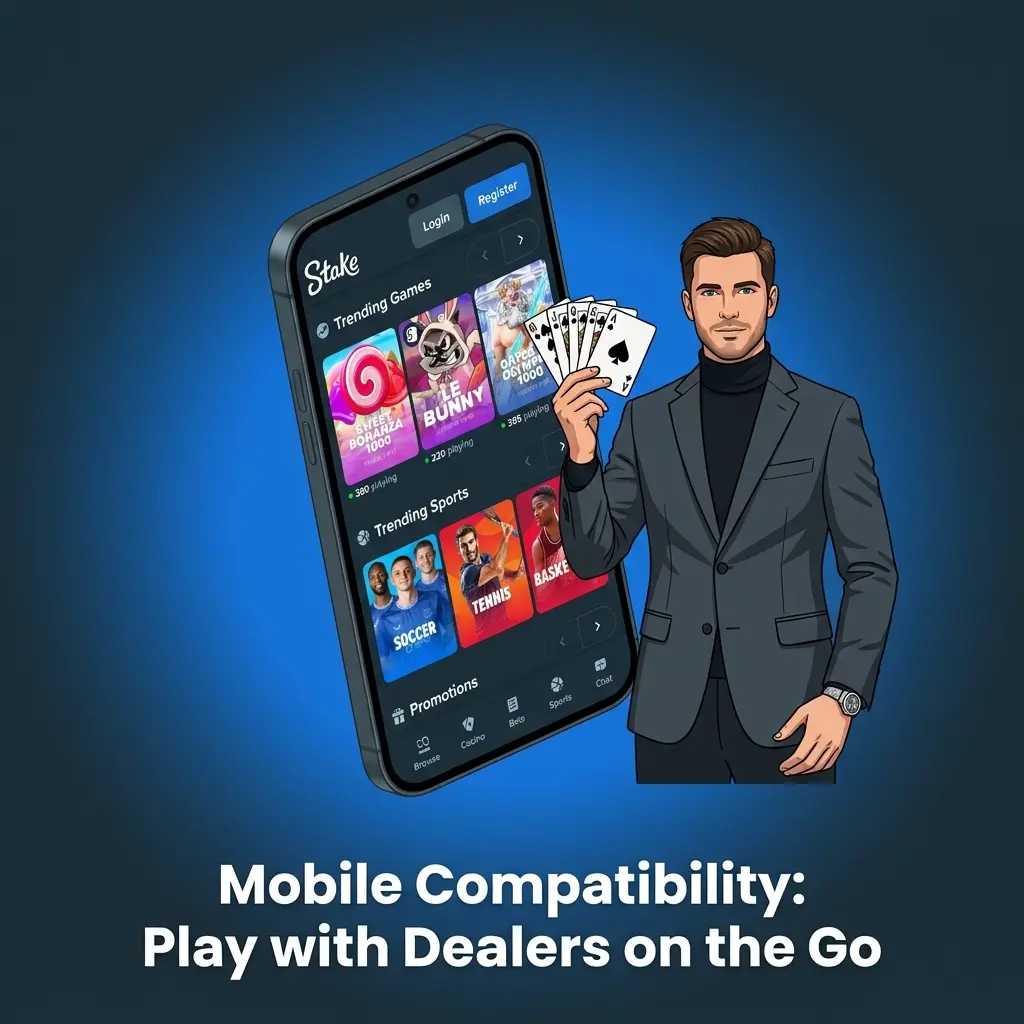 Mobile Compatibility: Play with Dealers on the Go