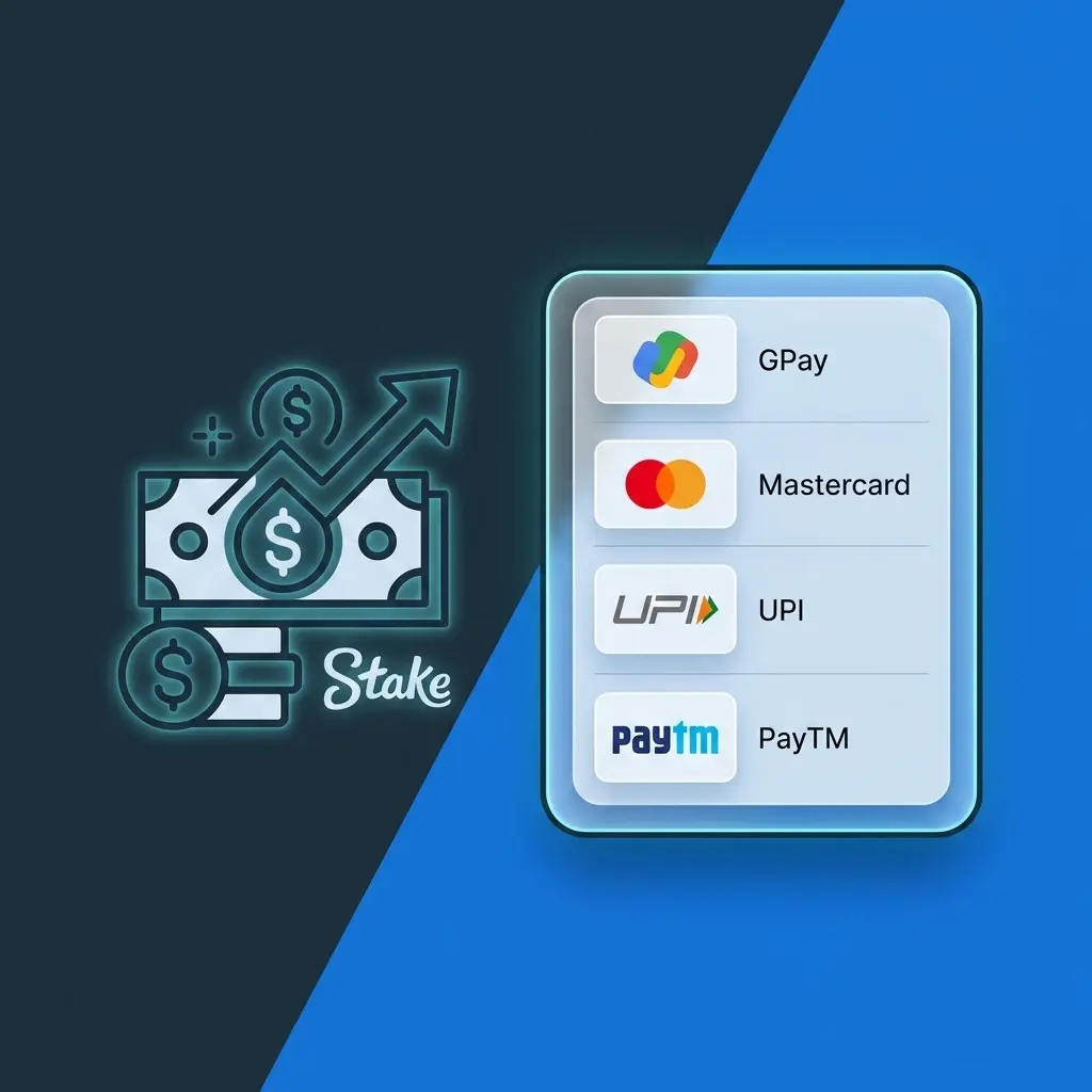 Deposit Methods on Stake India