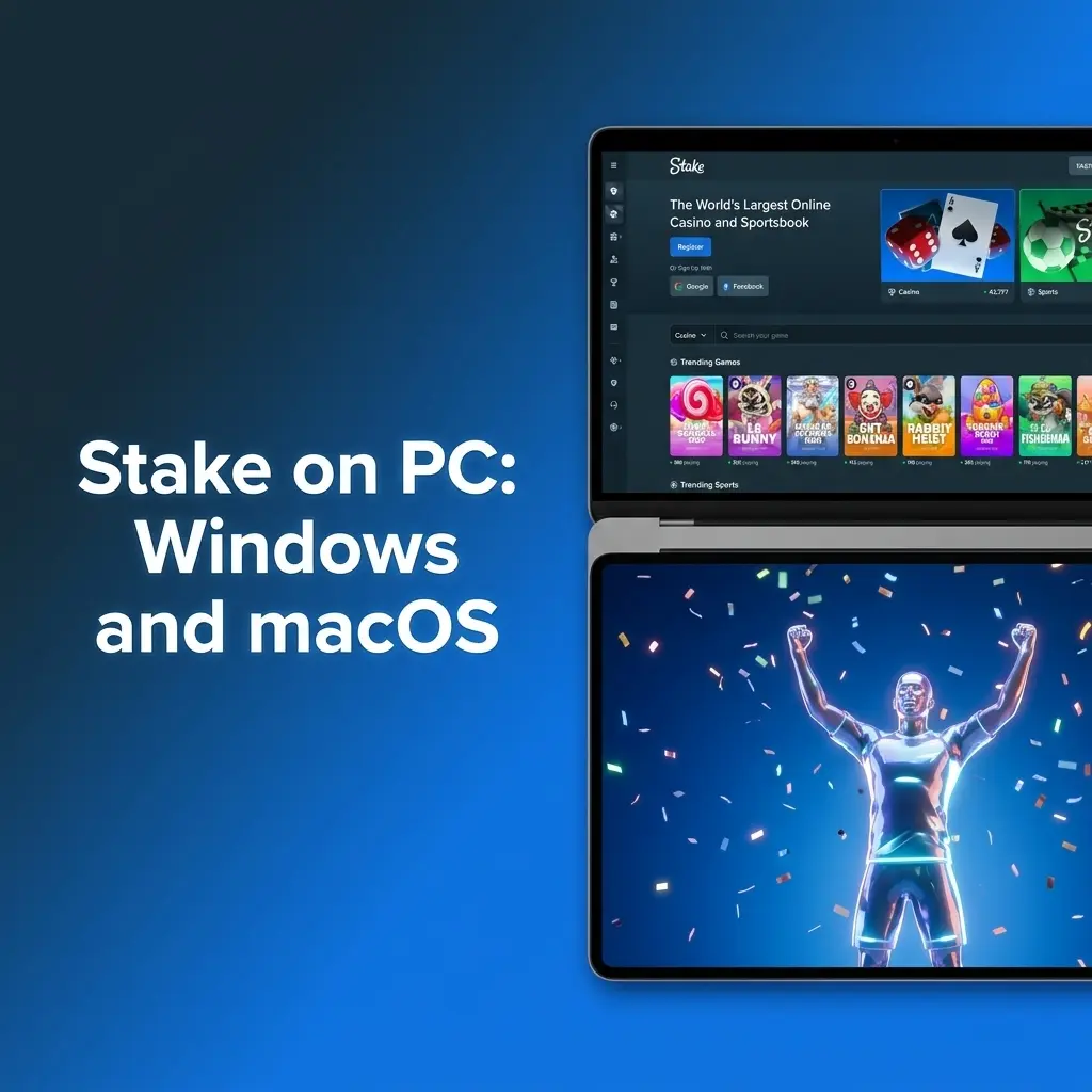 Stake on PC: Windows and macOS